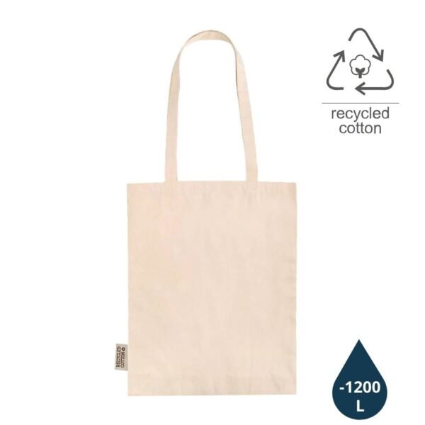 GRS-certified Recycled Cotton Tote Bag - Image 2