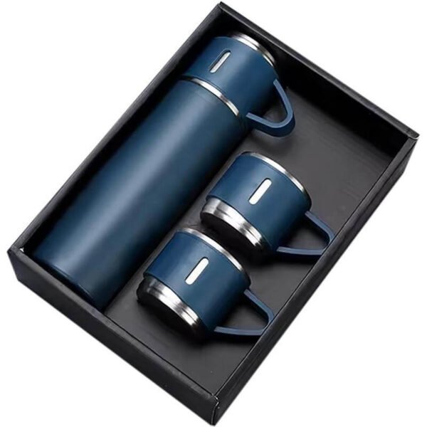 Family Set of Vacuum Flask & Two Cups - Image 2