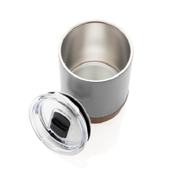 Hans Larsen Vacuum Mug With Cork Base - Image 3