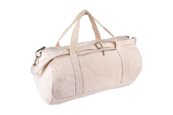 GRS-certified Recycled Cotton Duffel Bag -