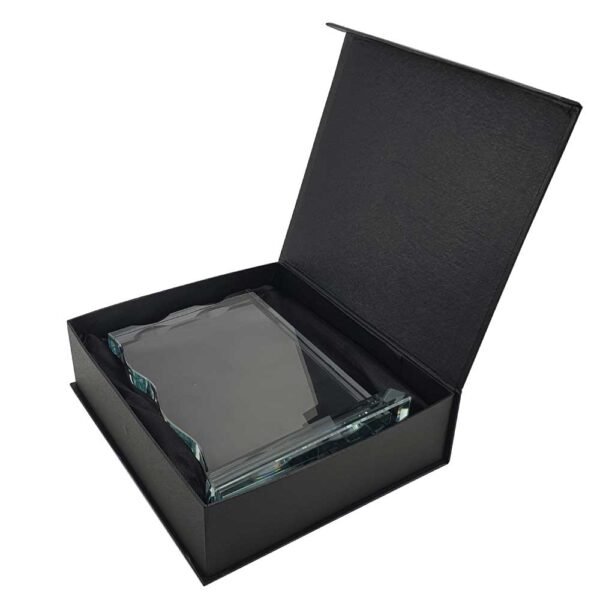 Rectangle Crystal Awards with Glass base - Image 3