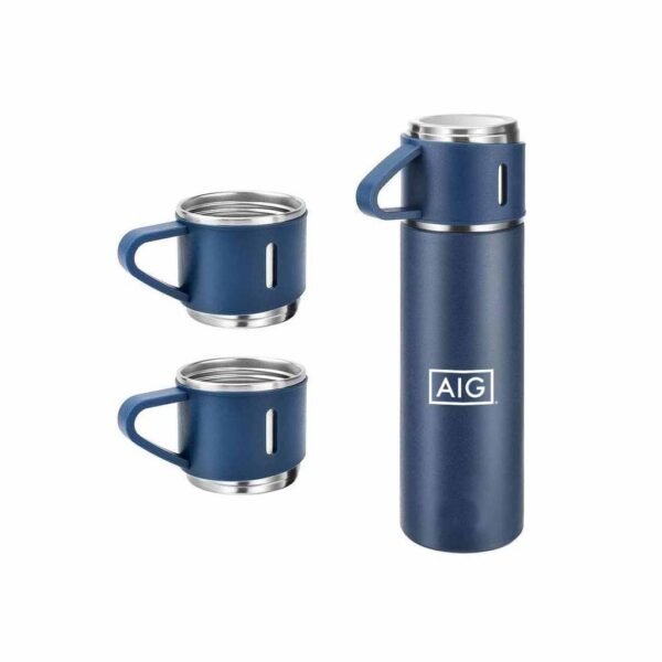 Family Set of Vacuum Flask & Two Cups - Image 5