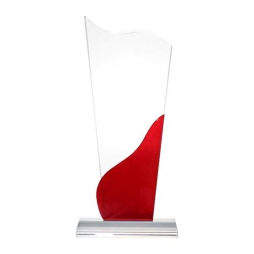 Tower Shaped Crystal Award