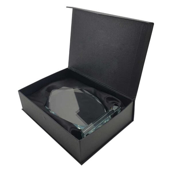 Wide Flame Crystal Awards with Glass base - Image 3