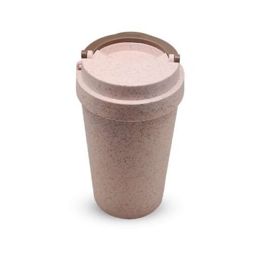 (400ml) Wheat fibre cup with carry handle