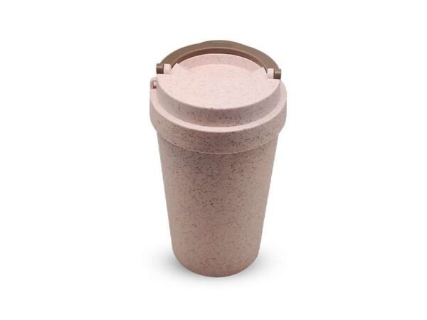 (400ml) Wheat fibre cup with carry handle