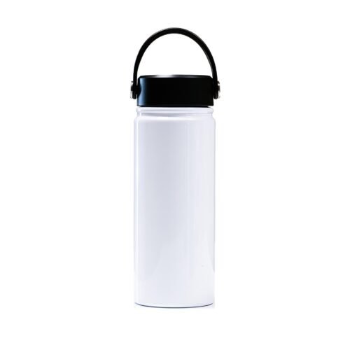 Thermos flask with handle
