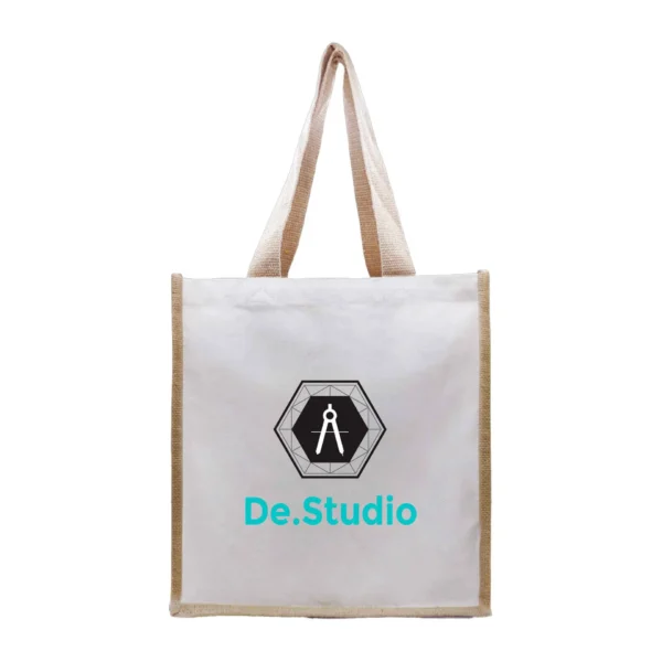 Jute and Cotton Bag - Image 2