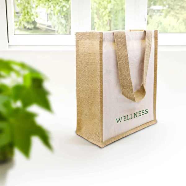 Jute and Cotton Bag - Image 3