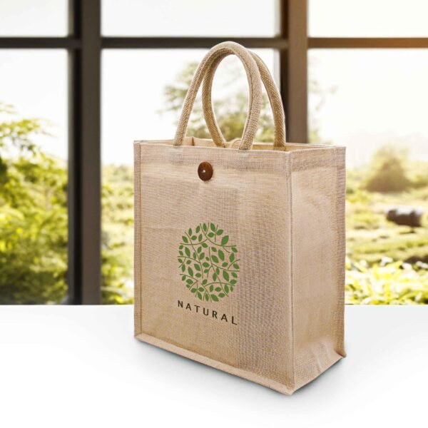 Jute Cotton Bag - Image 3