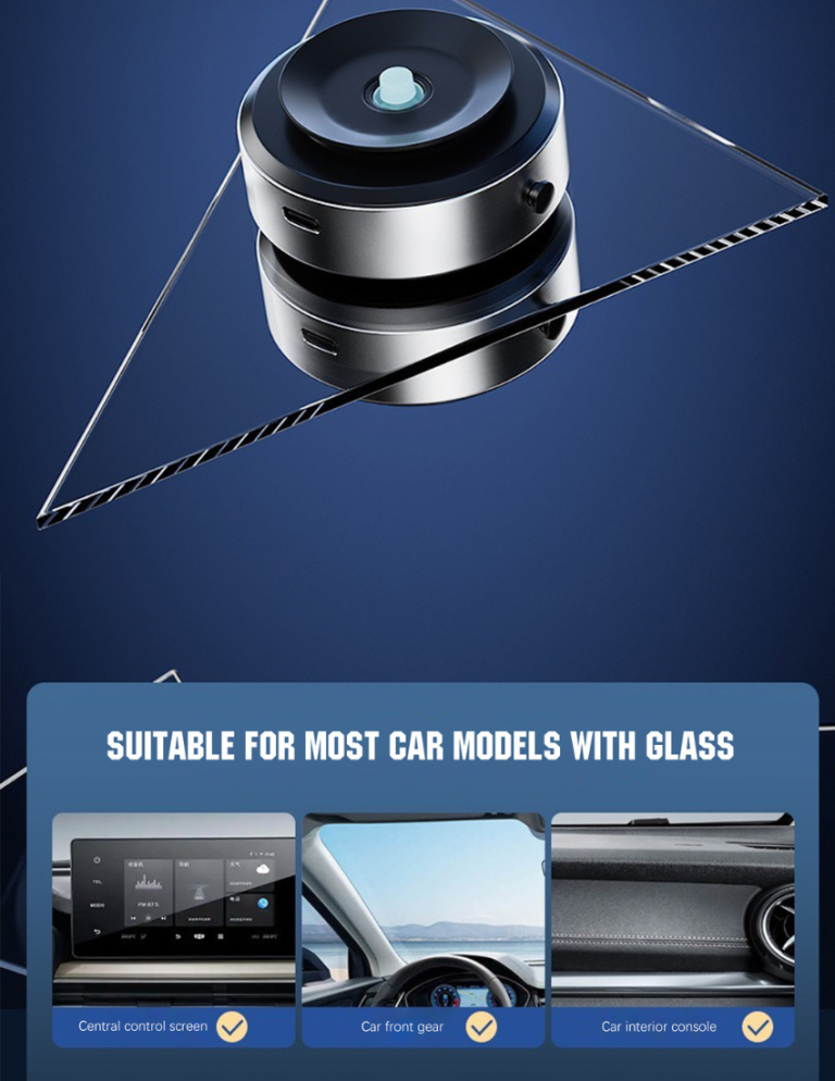 Magnetic Phone Holder with Mechanical Suction - Image 5