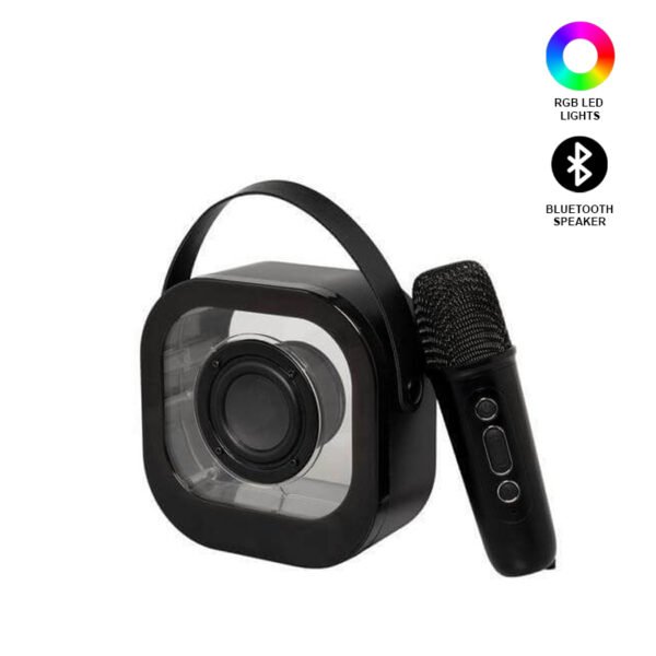 Portable Karaoke Speaker Set with Wireless Microphone - Image 4