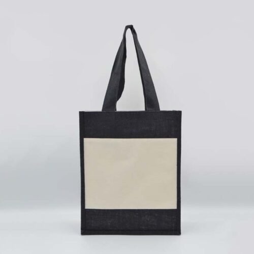 JUTE AND CANVAS BAG
