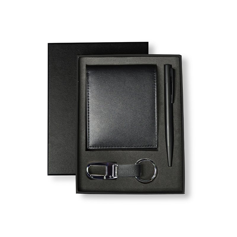men's PU wallet Giftset