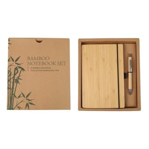 Bamboo Notebook Set