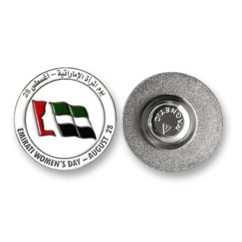 Emirati women’s day Badge Round