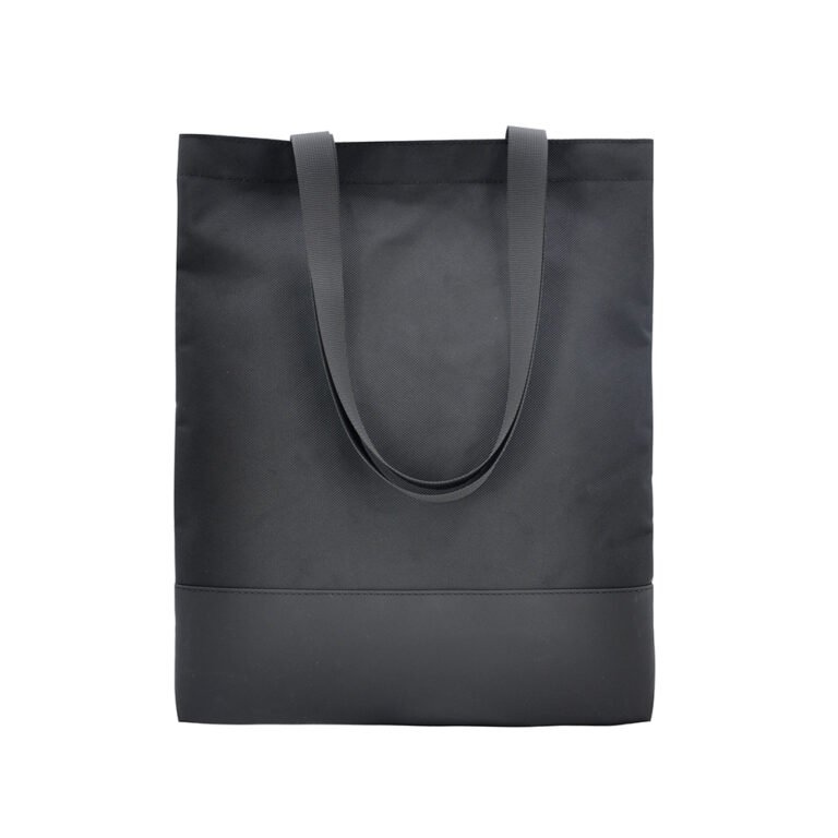 Large-Capacity Tote Bag with Reinforced PU Bottom - Image 2