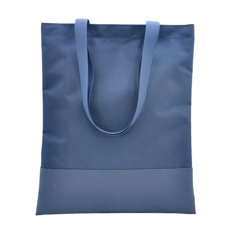 Large-Capacity Tote Bag with Reinforced PU Bottom