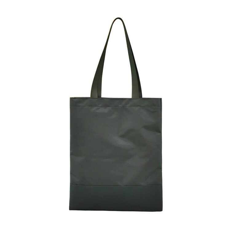 Large-Capacity Tote Bag with Reinforced PU Bottom - Image 3