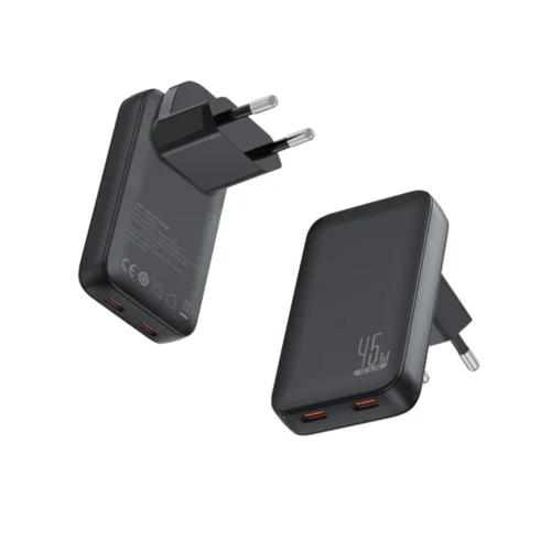 Compact Dual USB-C Fast Charger