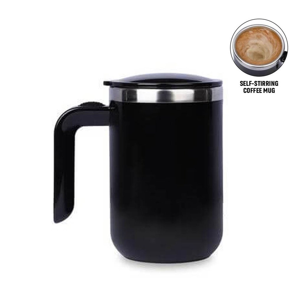 Auto-Stirring Coffee Mug