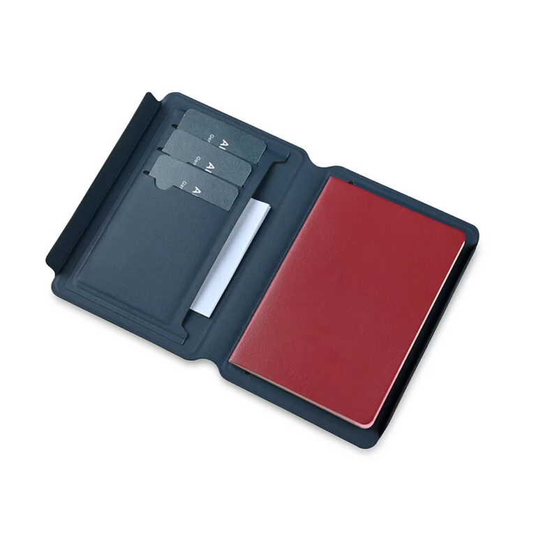 Magnetic Closure Passport Holder - Image 2