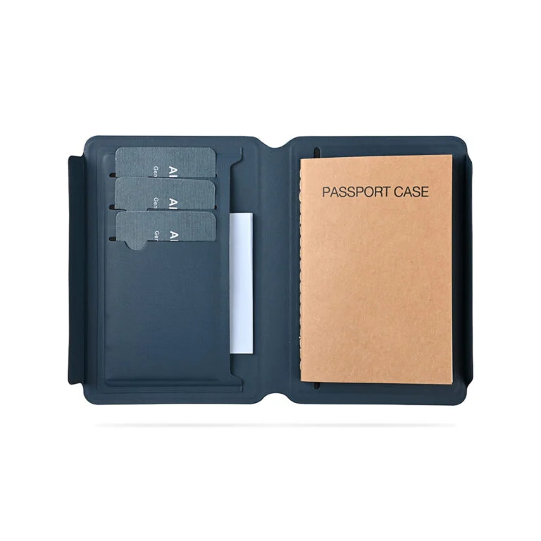 Magnetic Closure Passport Holder - Image 3