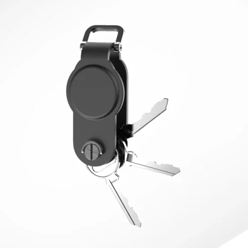 Recycled PU Key Organizer with Dual Findy Tracking