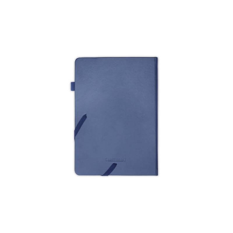 A5 PU Hard Cover Notebook with Pen Loop - Image 4