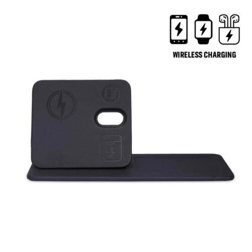 3-in-1 Magnetic Wireless Charger Desk Tray