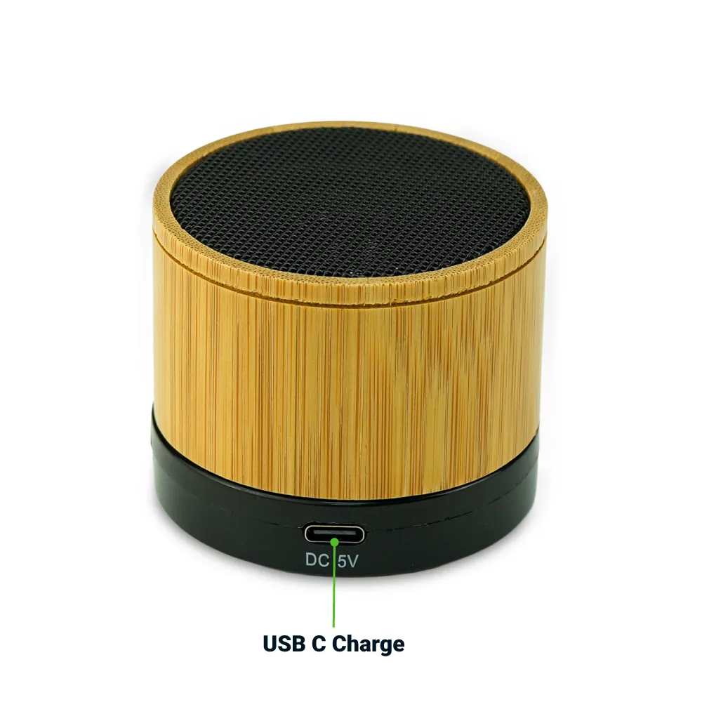 Bamboo Bluetooth Speaker - Image 3