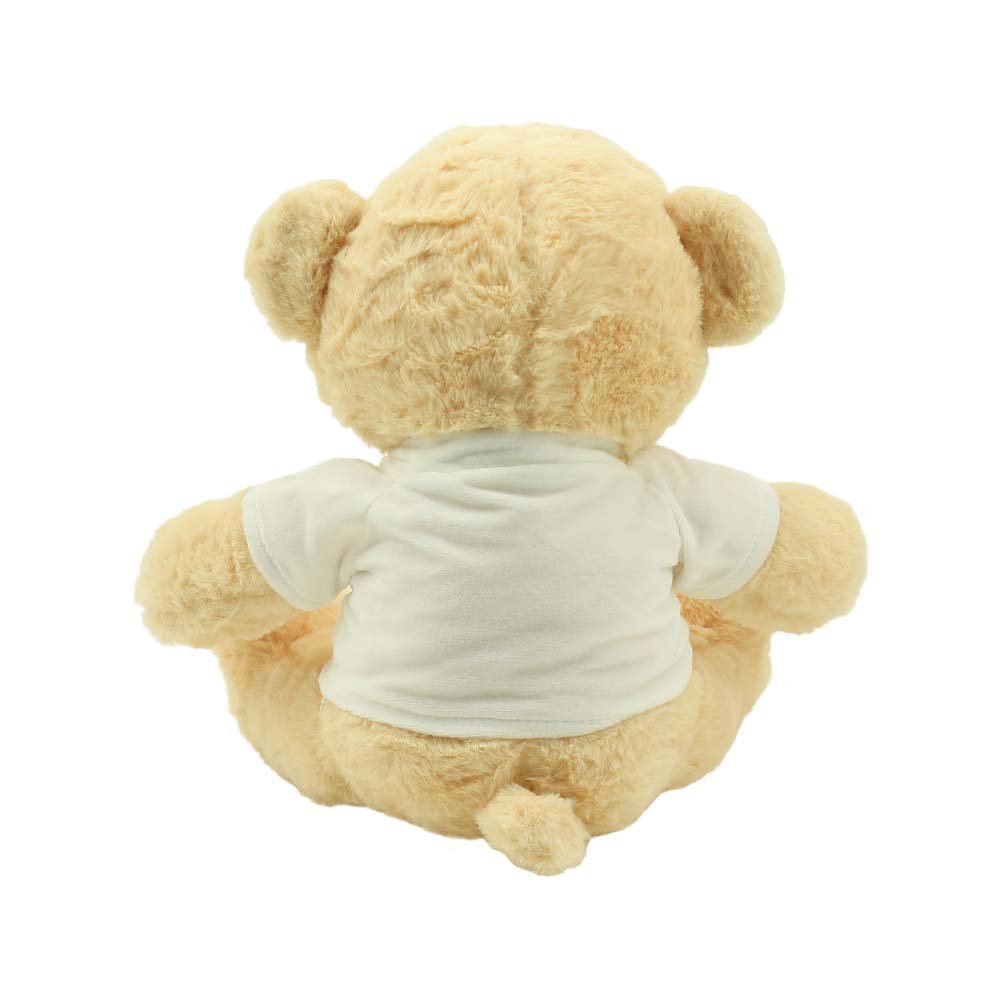 Promotional Teddy Bear Toys with Printable White Tshirt - Image 4
