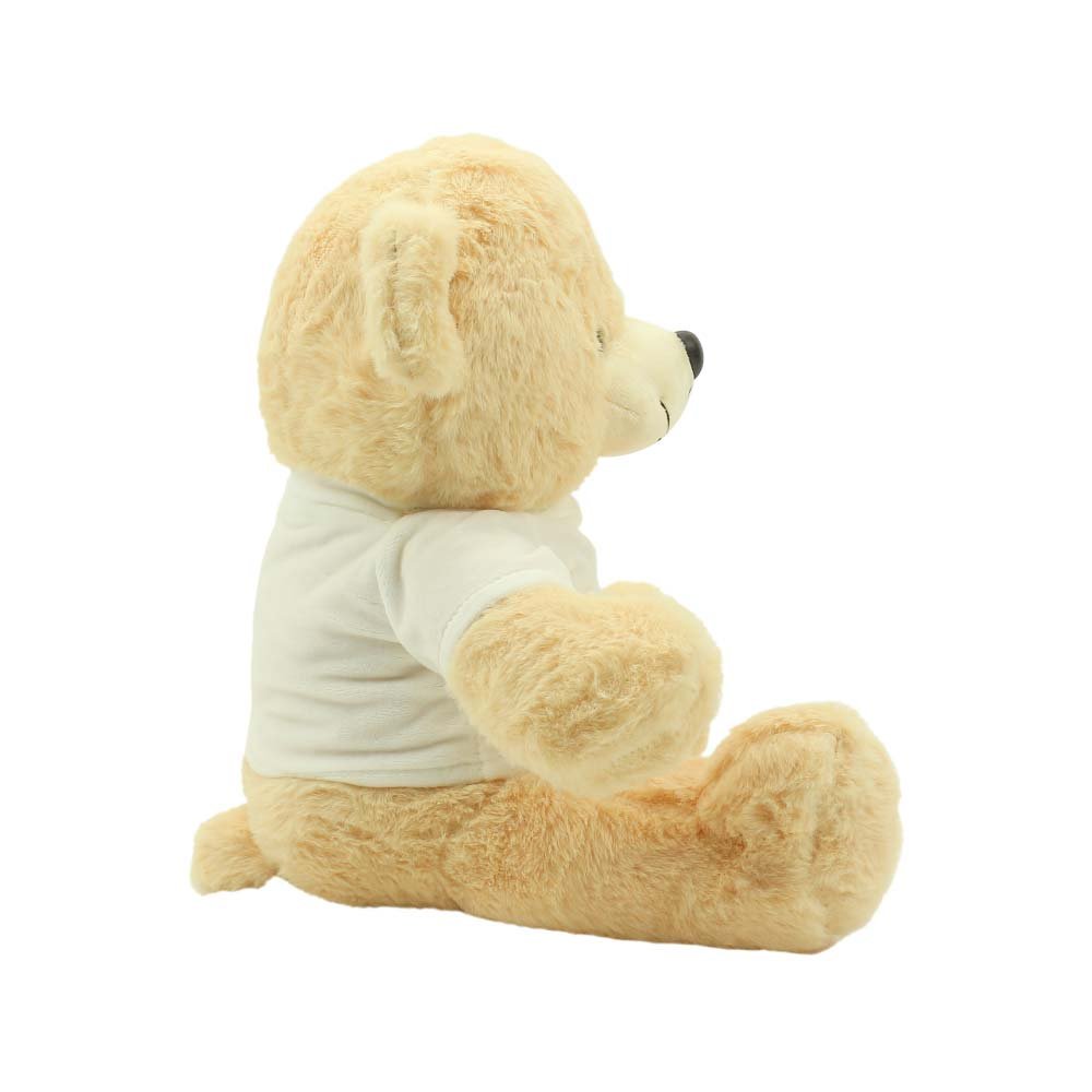 Promotional Teddy Bear Toys with Printable White Tshirt - Image 2
