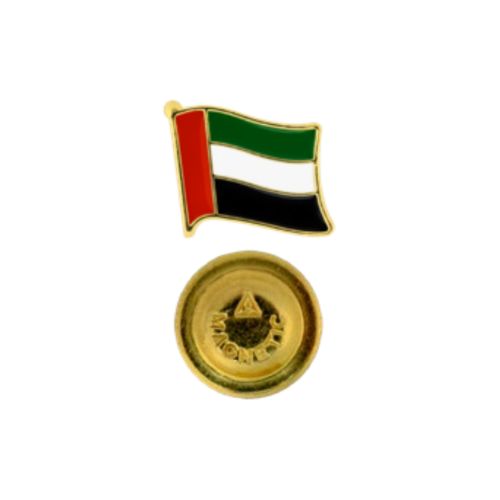 UAE National Day Badge Flag Metal Magnetic