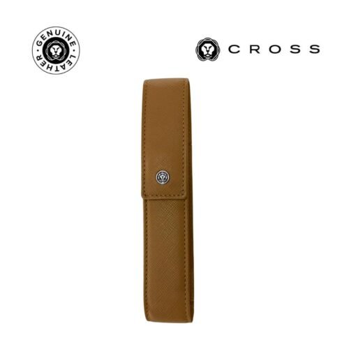 CROSS Leather Single Pen Case with Flap