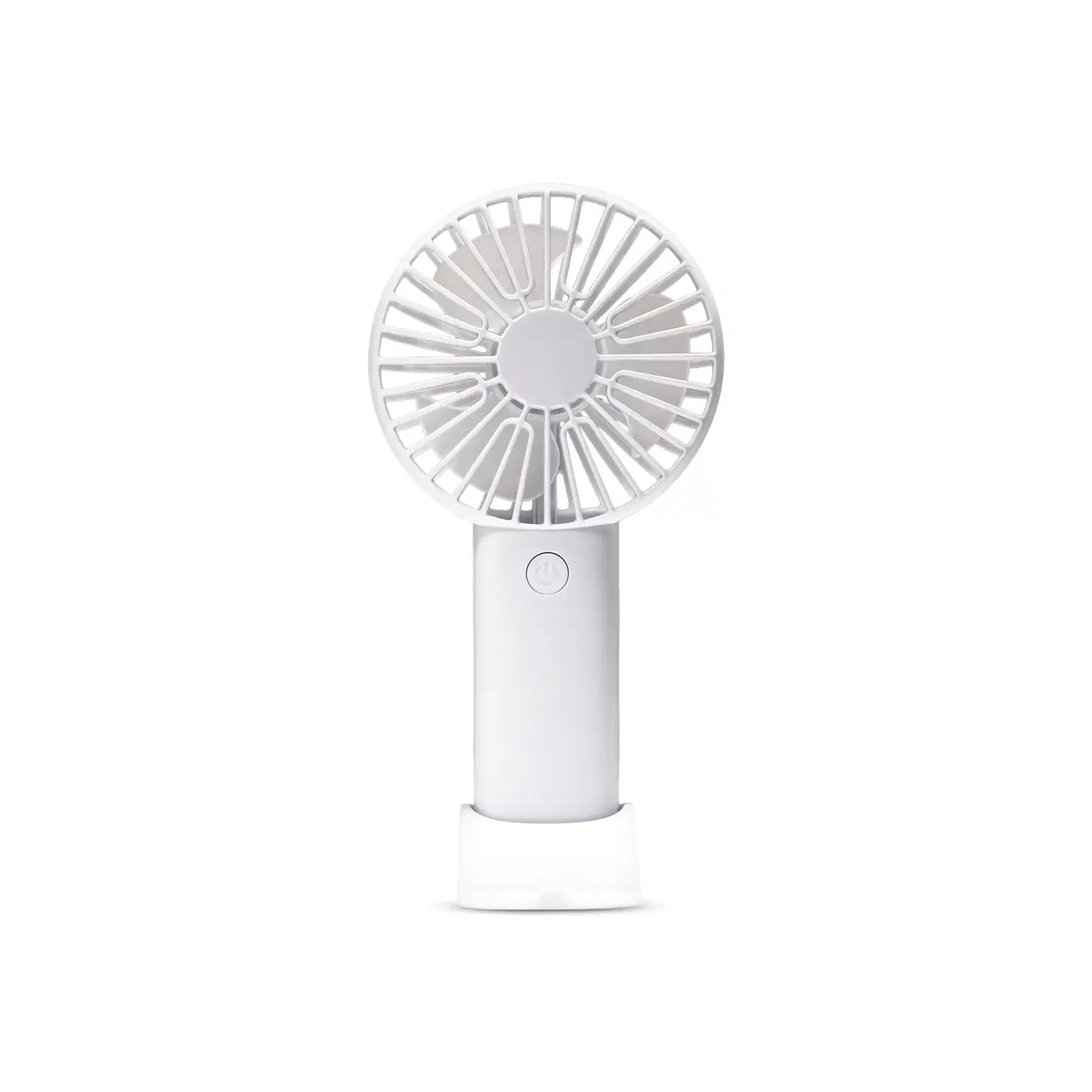 Smart Portable Rechargeable Desk Fan with Mobile Holder
