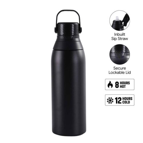 Hans Larsen Double Wall Stainless Steel Vacuum Bottle - 750ml