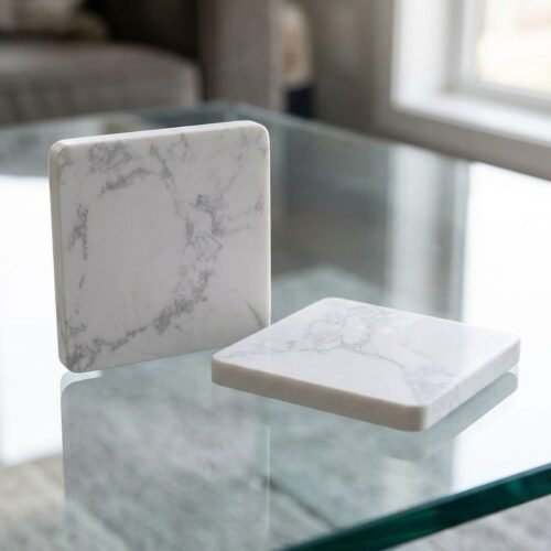 Giftology Set of 2 Marble Coasters