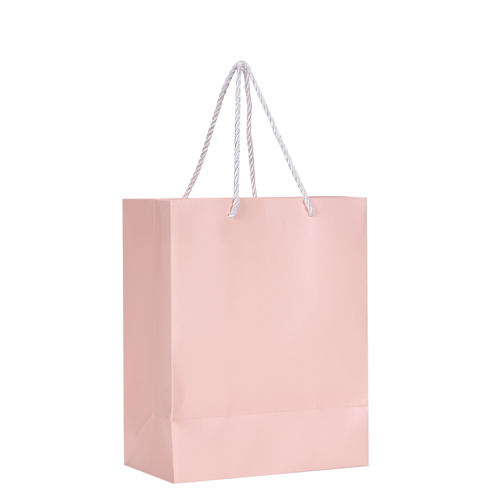 Light Pink Color Texture Gift Bags Shopping Bag
