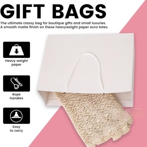 White Plain Paper Bags