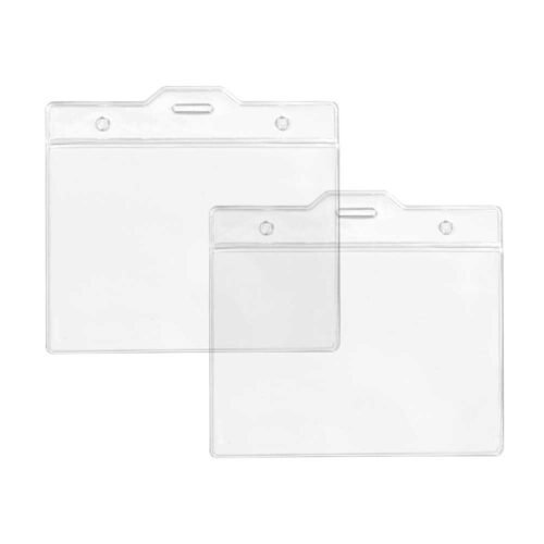 invisible Plastic ID Card Holder