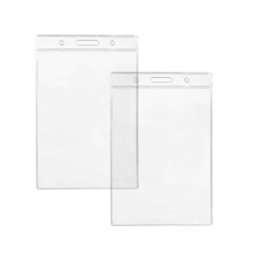 invisible Plastic ID Card Holder