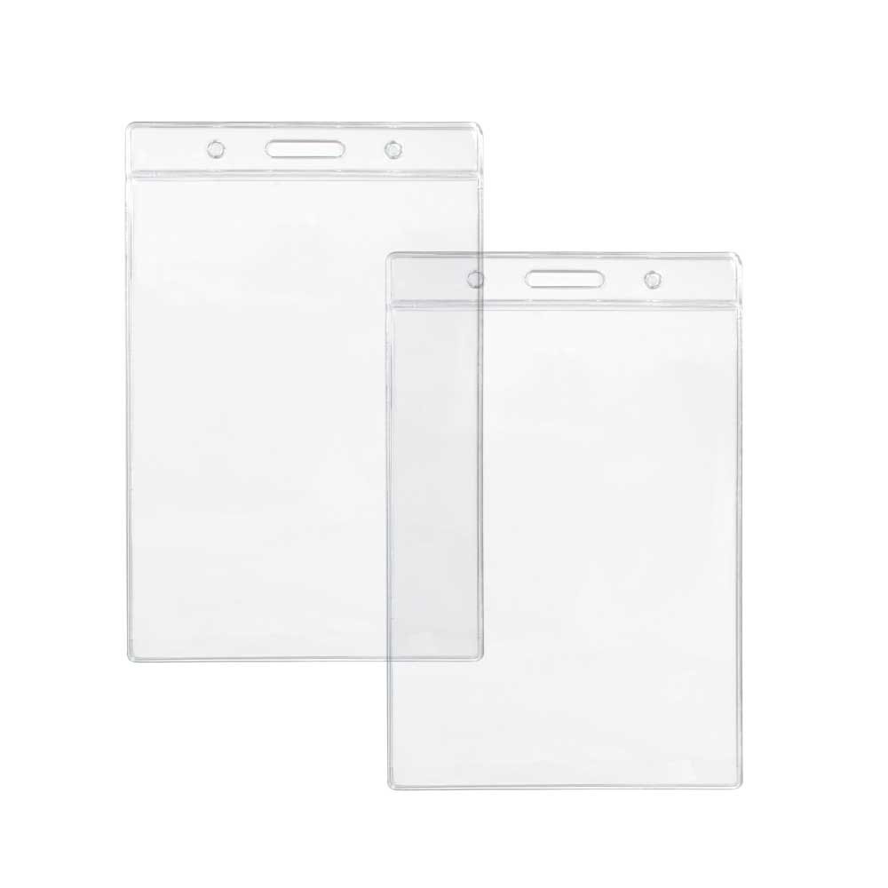 invisible Plastic ID Card Holder