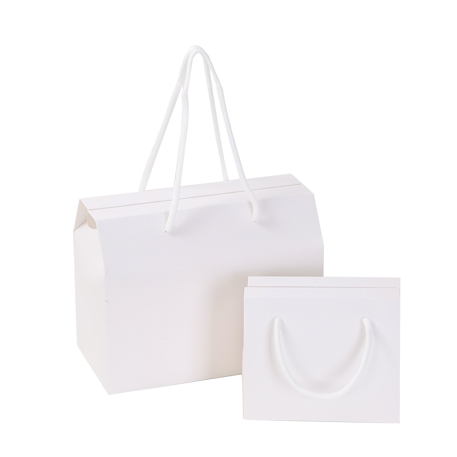 Flat Gift Boxes With Handle