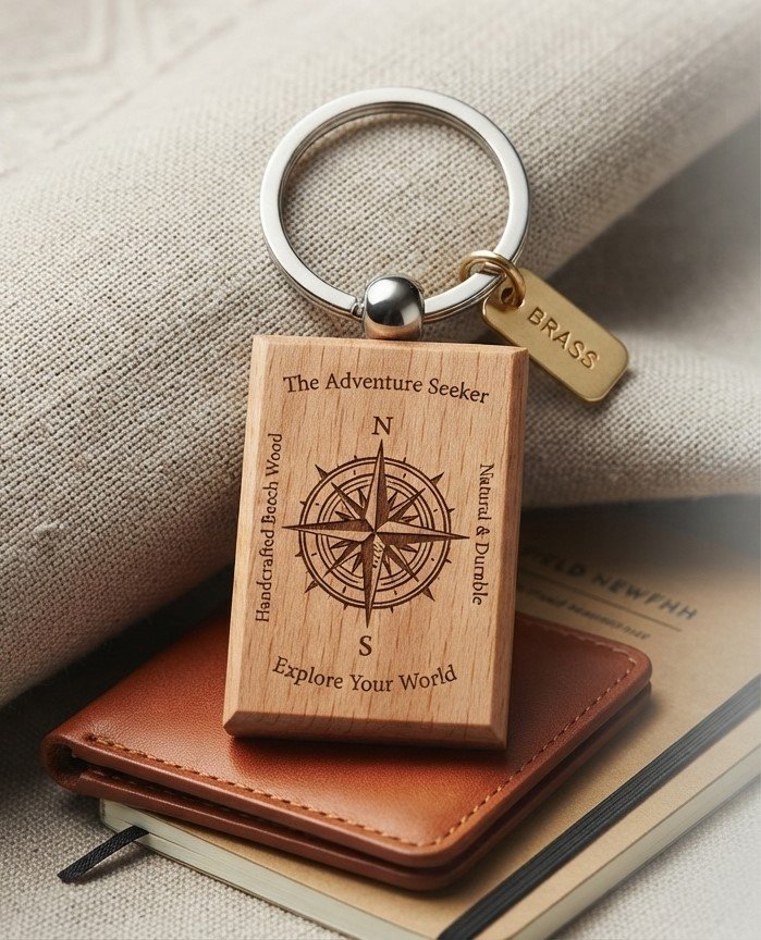 wooden keychain - Image 3