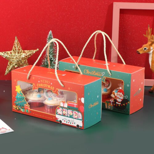 DIY New Christmas Gift Portable Paper Box