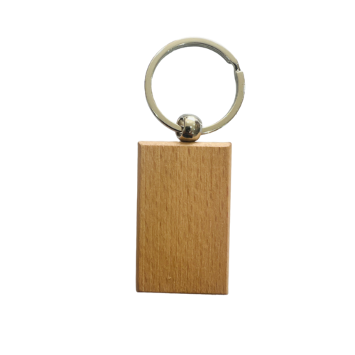 wooden keychain