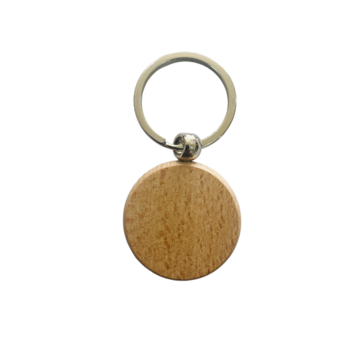 Custom Engraved Wooden Keychain
