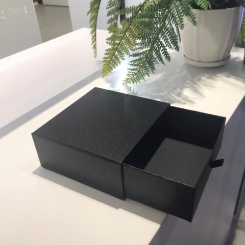 Black Drawer Storage Box