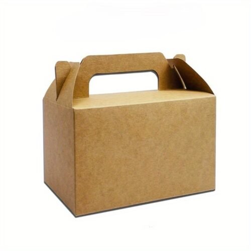 Kraft DIY Treat Boxes Gable